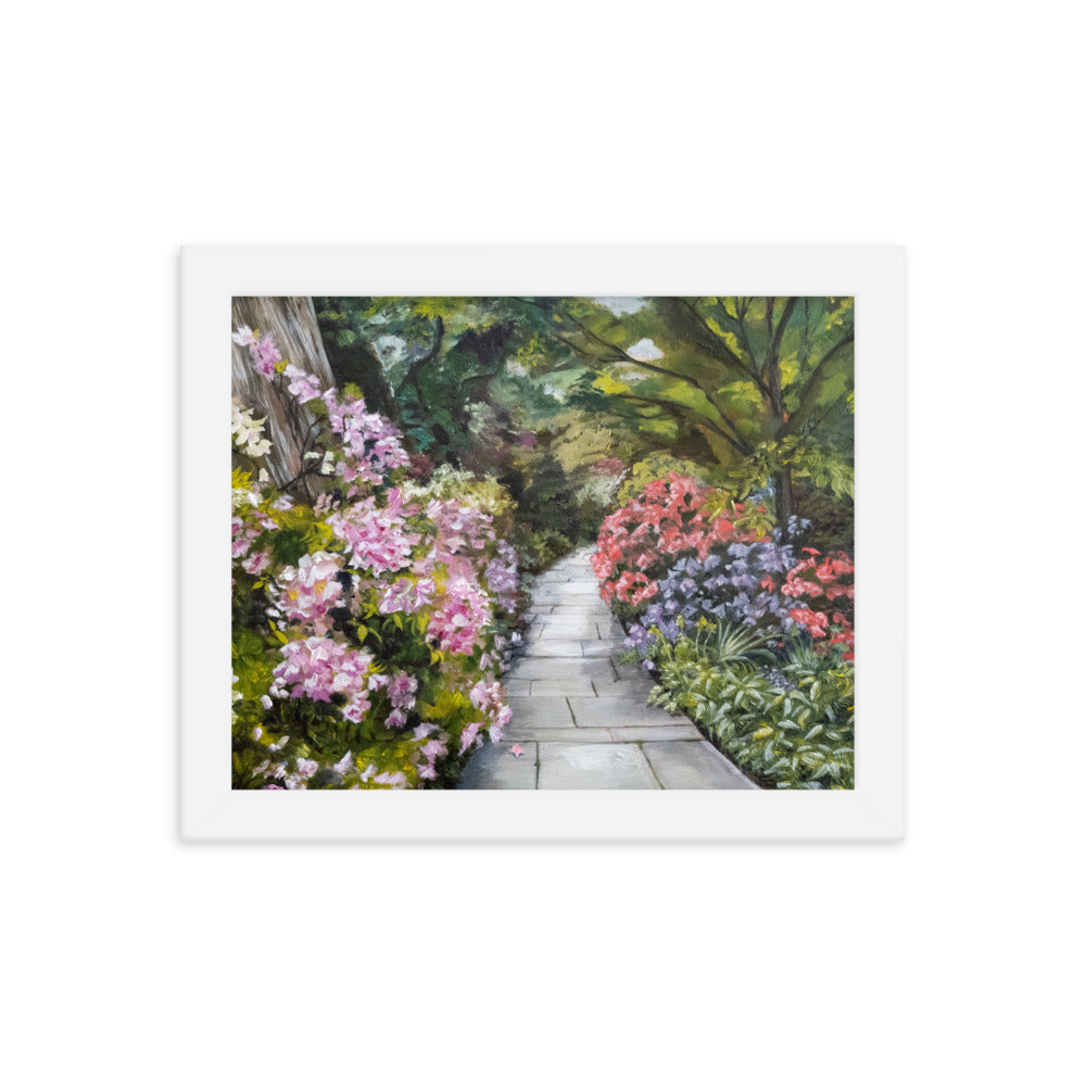 Spring's Bloom 8x10in Framed Print